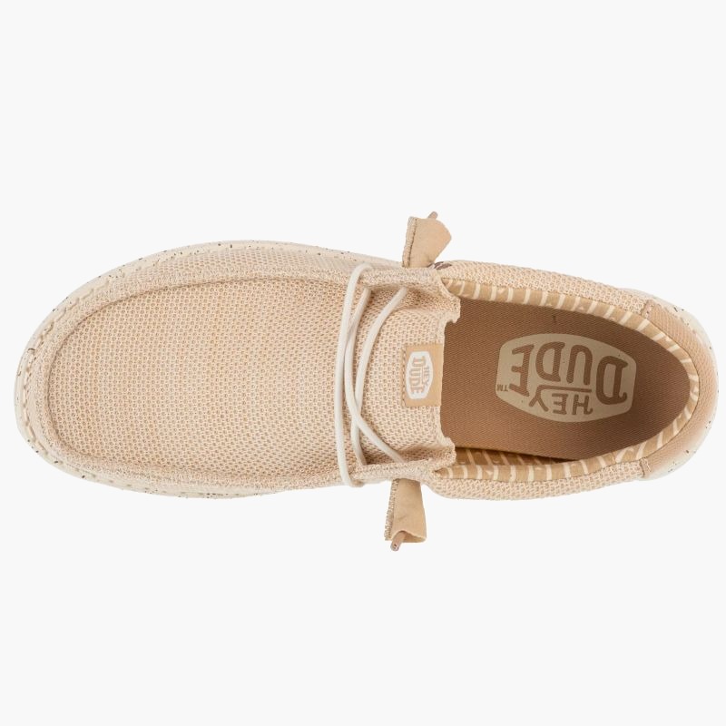 Мужская обувь Hey Dude Wally Stretch Sox M 41898-0LZ бежевый