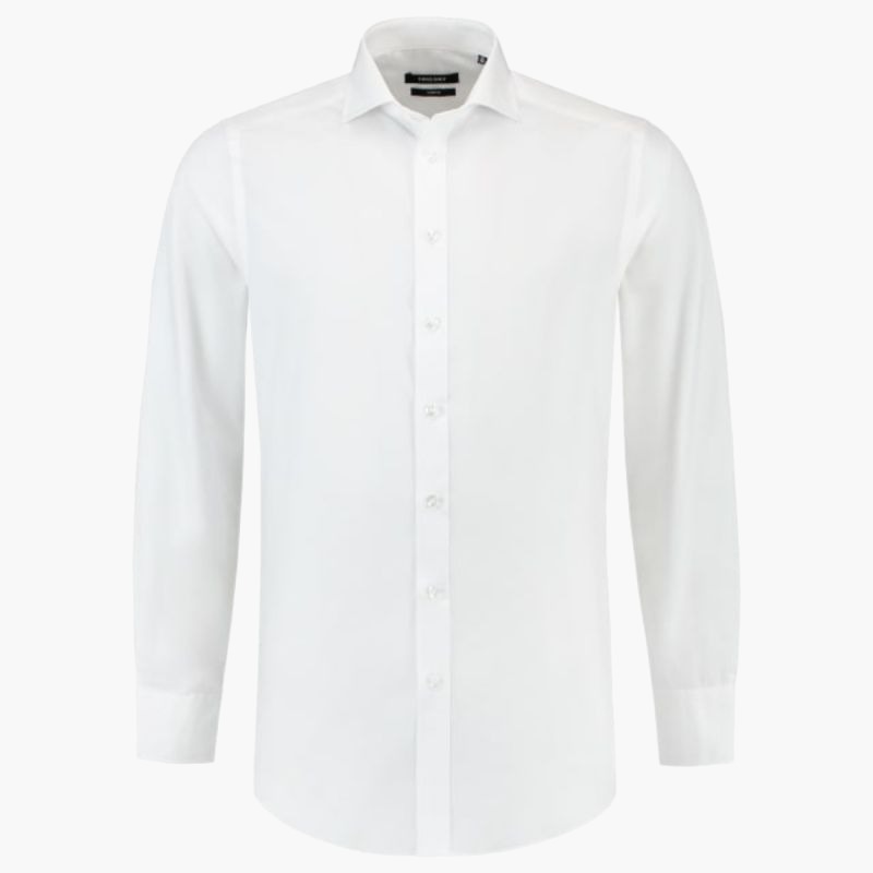 Malfini Fitted Stretch Shirt M MLI-T23T0 white