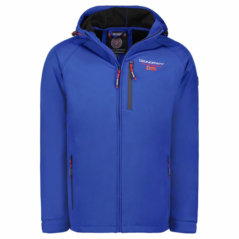 Geographical Norway Takito DB 009 M WY1163H/GN-ROYAL BLUE Softshell Jacket