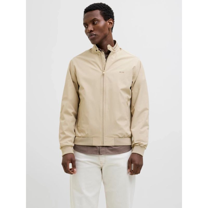 Jack&Jones men's jacket JPRBLUBRAD BOMBER JACKET SN 12273393 WHITE PEPPER