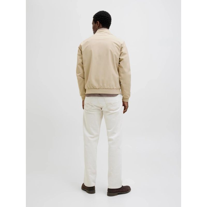 Jack&Jones men's jacket JPRBLUBRAD BOMBER JACKET SN 12273393 WHITE PEPPER