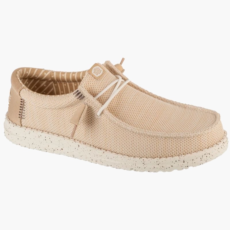 Мужская обувь Hey Dude Wally Stretch Sox M 41898-0LZ бежевый