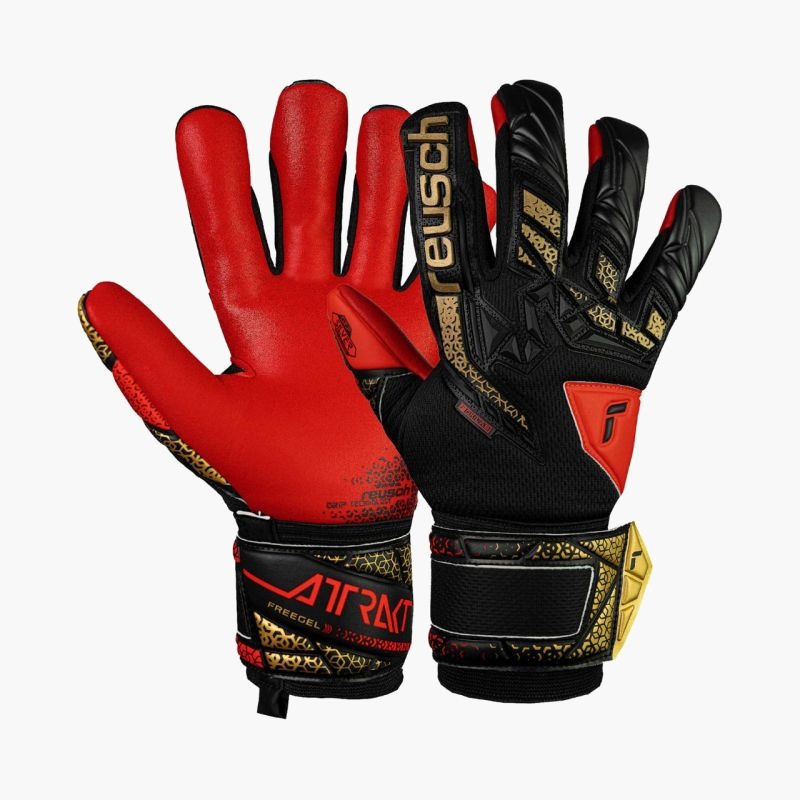 Reusch Attrakt Freegel Silver M 5570235 7075 Goalkeeper Gloves