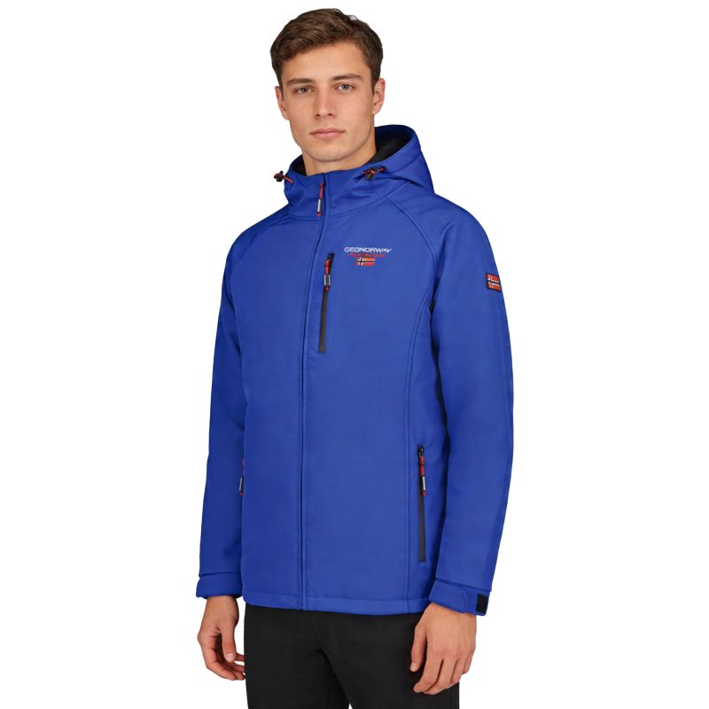 Geographical Norway Takito DB 009 M WY1163H/GN-ROYAL BLUE Softshell Jacket