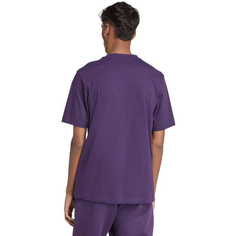 Men's adidas Essentials Small Logo Single Jersey Purple JW6232