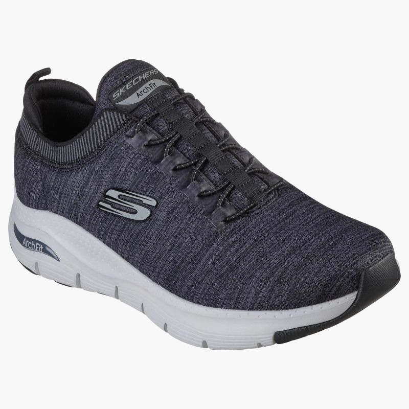 Обувь Skechers Arch Fit Waveport M 232301BKGY черный