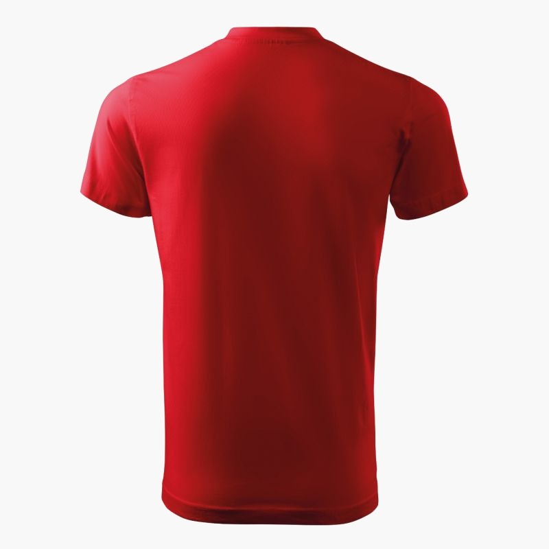 Malfini Heavy V-neck T-shirt M MLI-11107 red