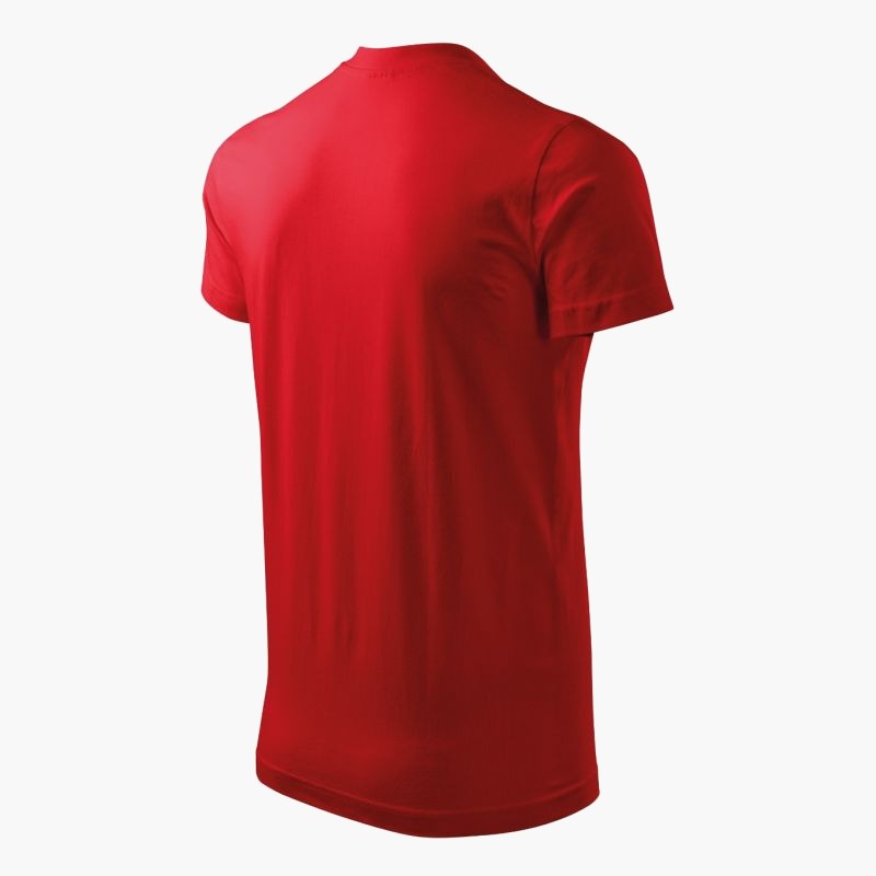 Malfini Heavy V-neck T-shirt M MLI-11107 red