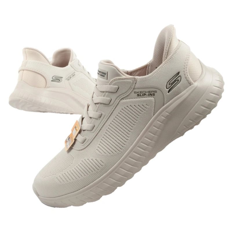 Meeste jalatsid Skechers Bobs Squad Chaos SLIP-INS ecru