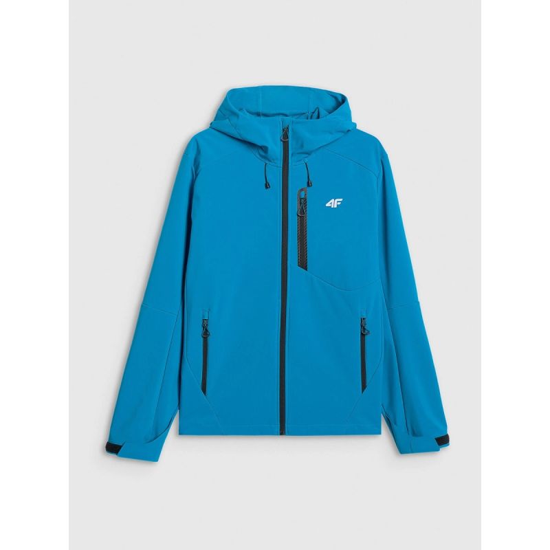 Men's windproof softshell jacket with 8000 membrane 4FRAW25TSOFM506-33S