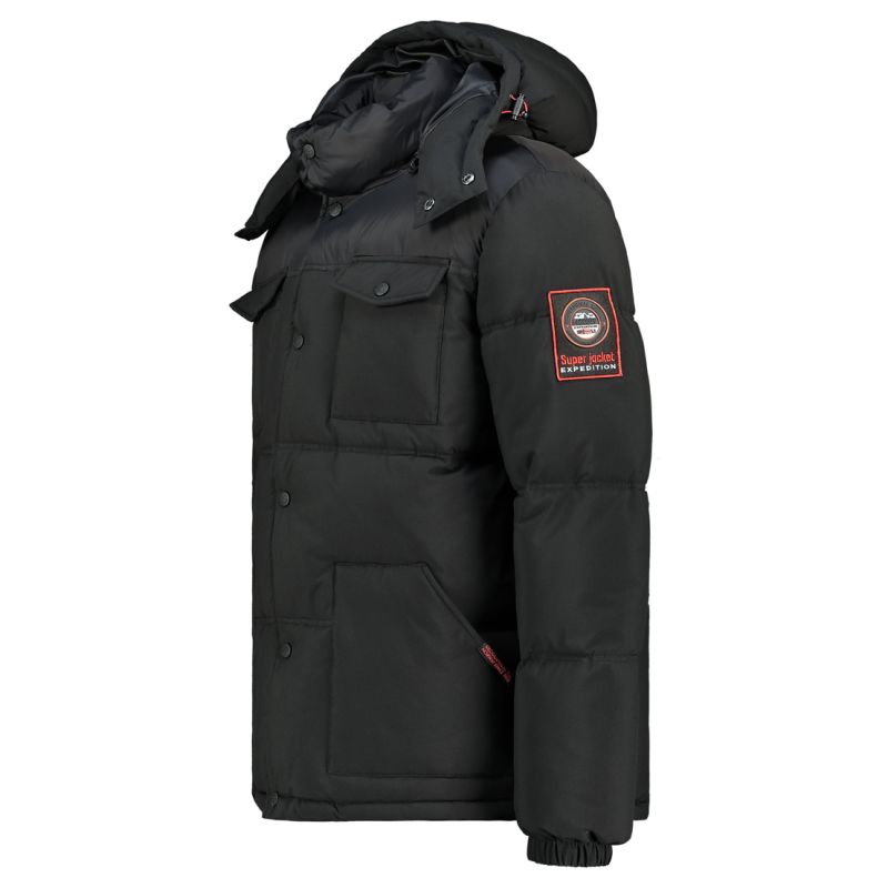 Geographical Norway men's jacket BAREDA DB BLACK MEN 096 BLACK (WY3882H/GN-NOIR)
