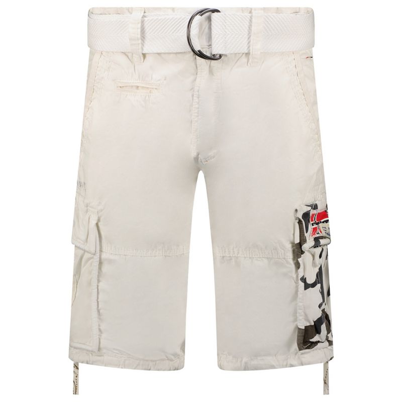 Geographical Norway Pasteque EO 063 M SX1425H/GNO-White shorts