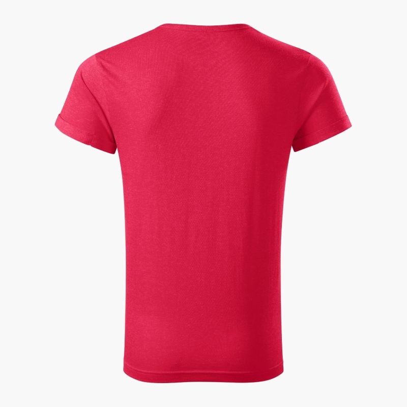 Malfini Fusion M T-shirt MLI-163M7 red melange