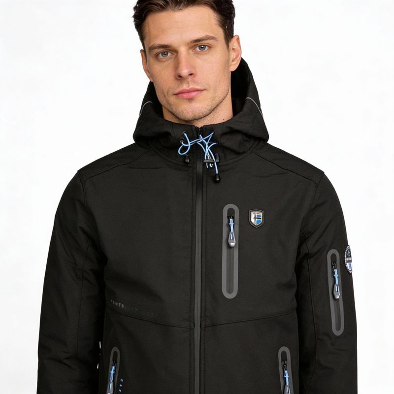 Geographical Norway Taxillus DB 056 M WY9224H/GN-Black Softshell Jacket