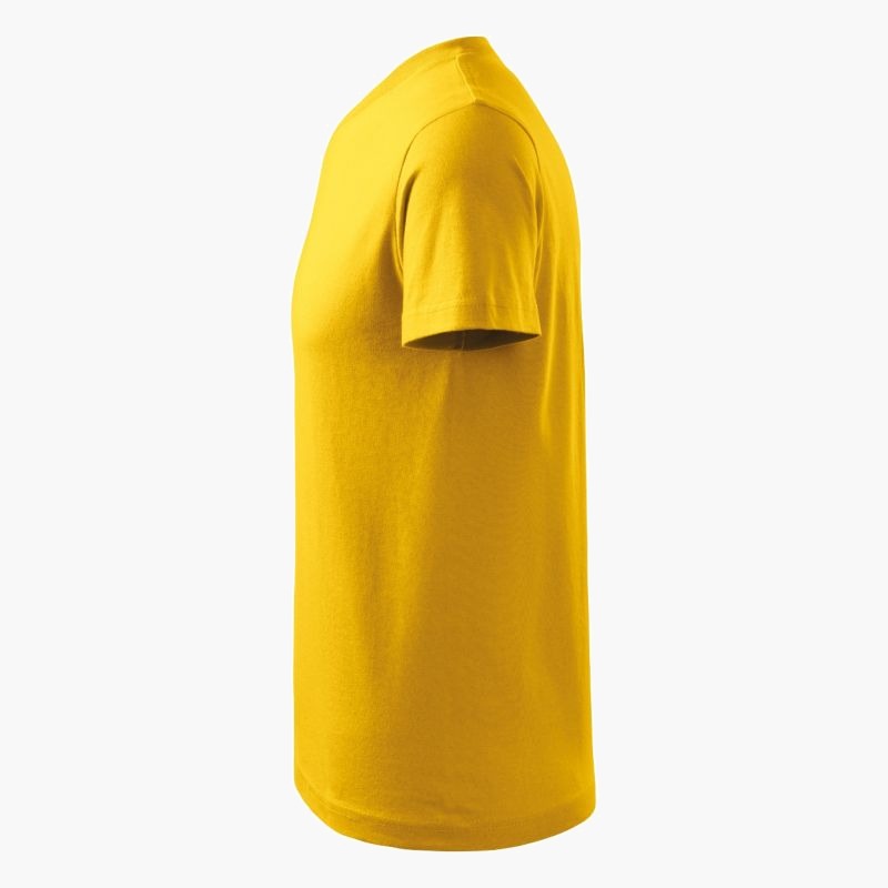 Malfini V-neck T-shirt M MLI-10204 yellow