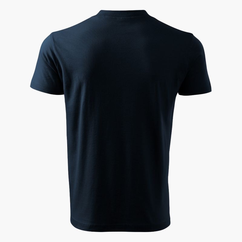 Malfini V-neck T-shirt M MLI-10202 navy blue