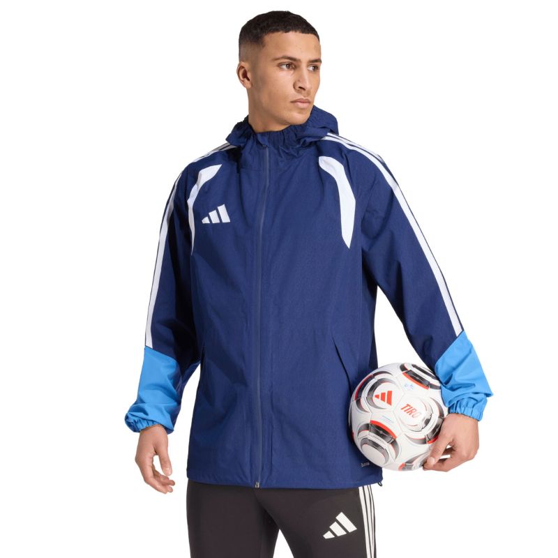 Meeste tumesinine jope Adidas Tiro 26 Rain JY8963