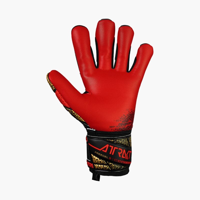 Reusch Attrakt Freegel Silver M 5570235 7075 Goalkeeper Gloves