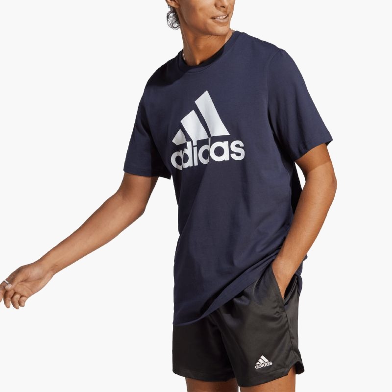 adidas Essentials Single Jersey 3-Stripes Tee M IC9348
