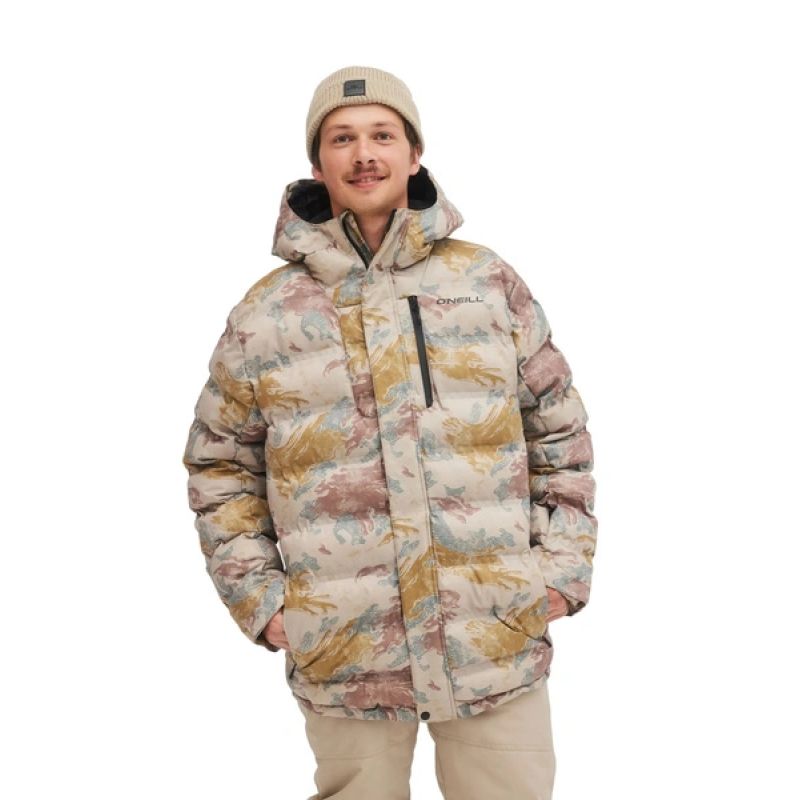Meeste beež jope O'neill Winter Sports Xtrm Mountain Snowboard Ski 5K