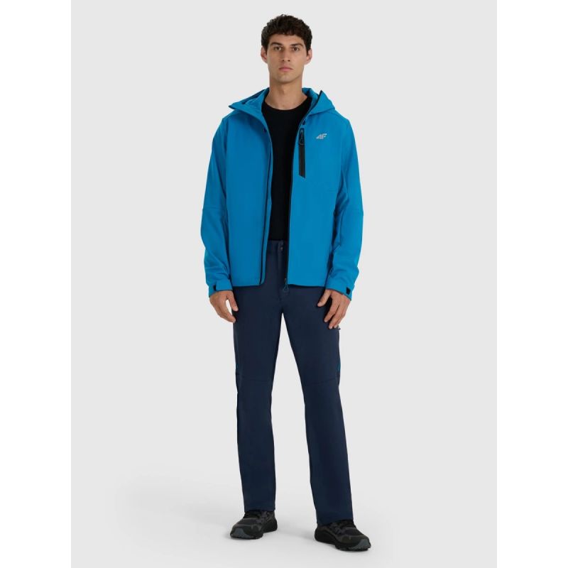 Men's windproof softshell jacket with 8000 membrane 4FRAW25TSOFM506-33S