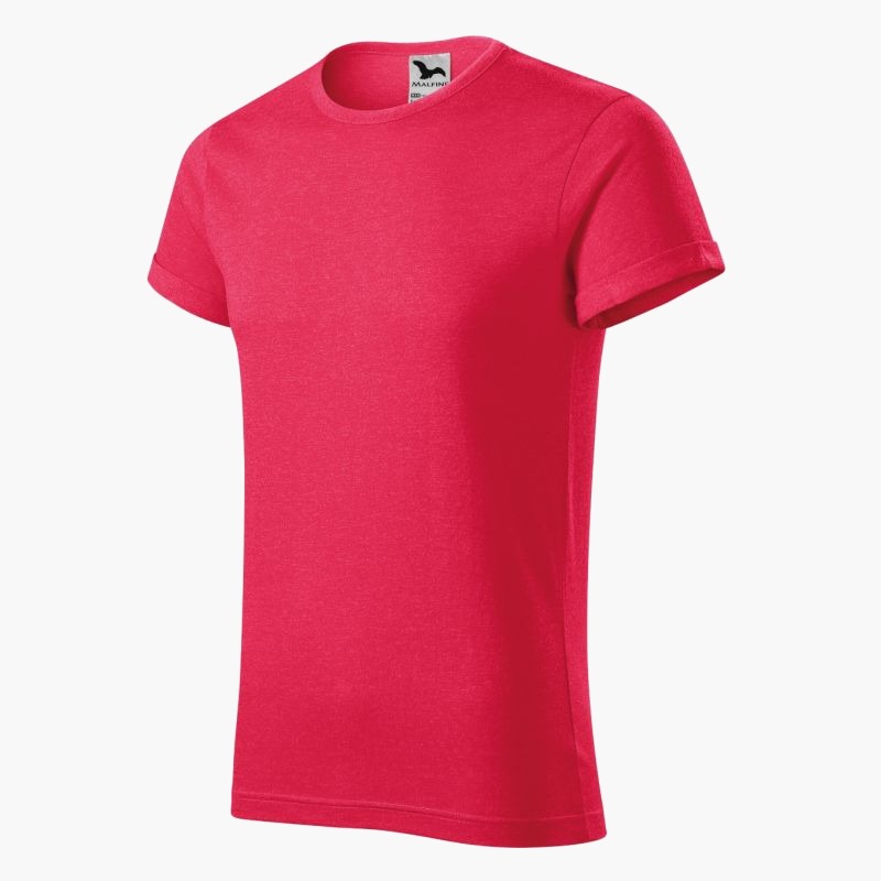 Malfini Fusion M T-shirt MLI-163M7 red melange