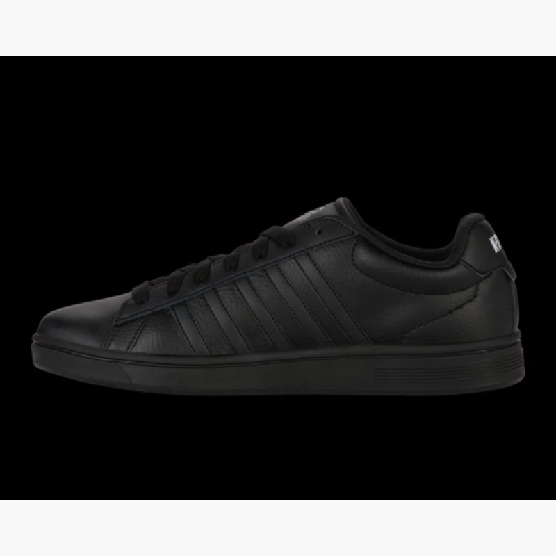 K-Swiss men's sneakers COURT TIEBREAK II BLACK/BLACK/BLACK-M (04413-010-M)