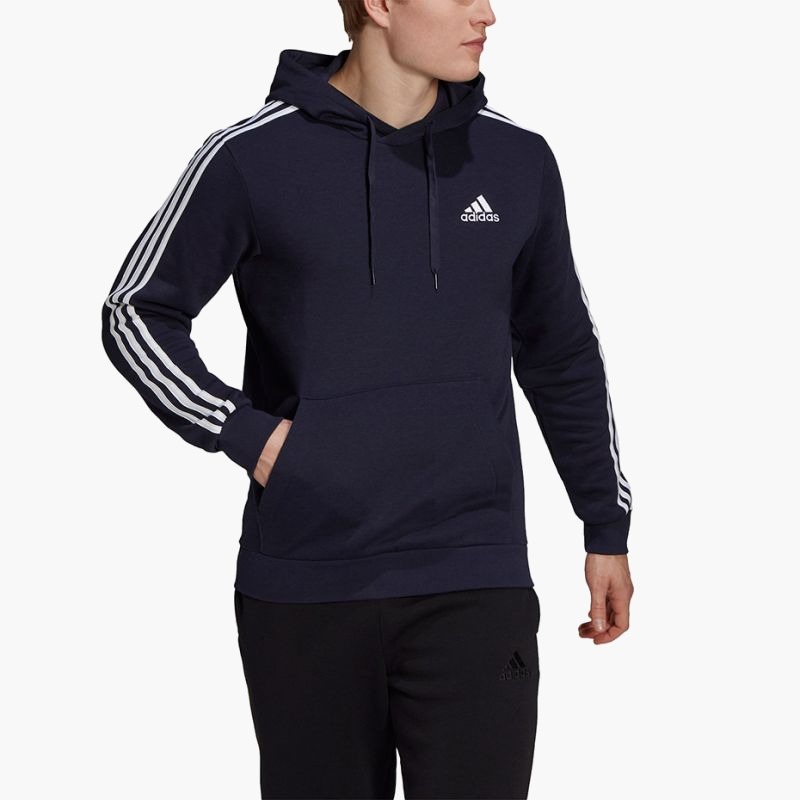 adidas Essentials Fleece 3-Stripes Hoodie M GK9073