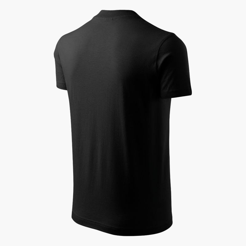 Malfini V-neck T-shirt M MLI-10201 black