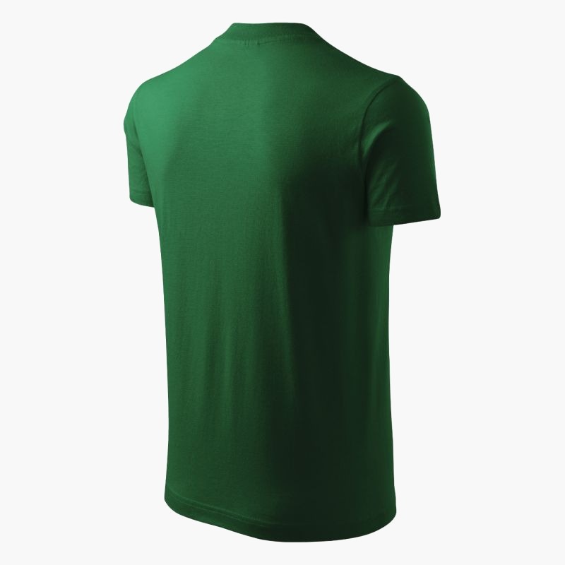 Malfini V-neck T-shirt M MLI-10206 bottle green