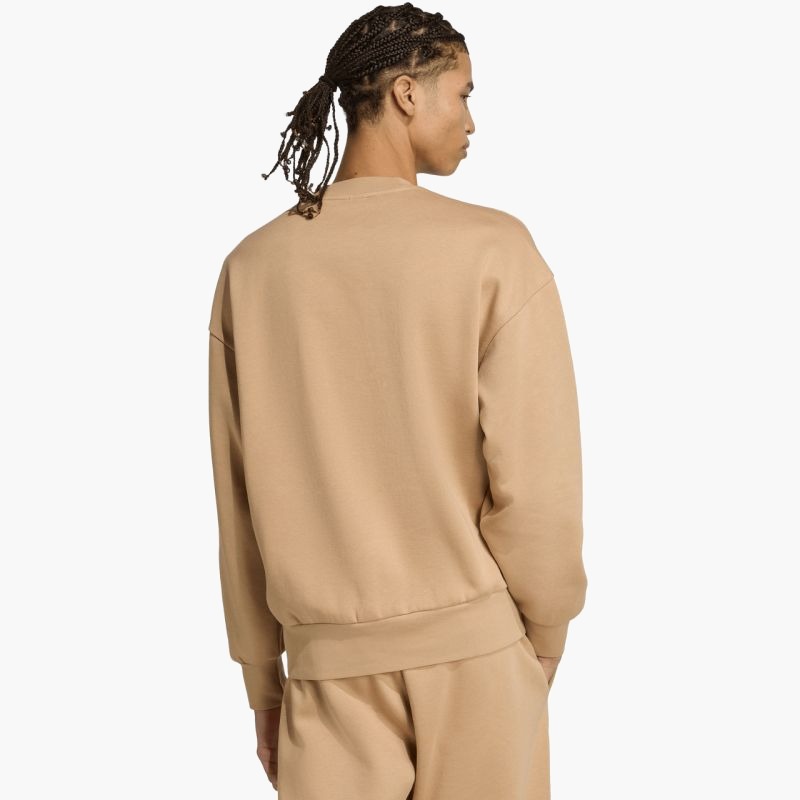 Мужская толстовка Adidas Essentials Loose Fit 3 Bar Logo JX5668 бежевый