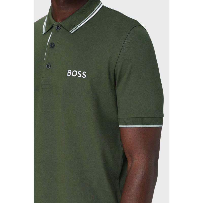 Boss Paddy Pro Open Green Polo Shirt M 50469102-355