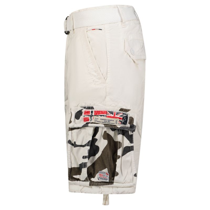 Geographical Norway Pasteque EO 063 M SX1425H/GNO-White shorts