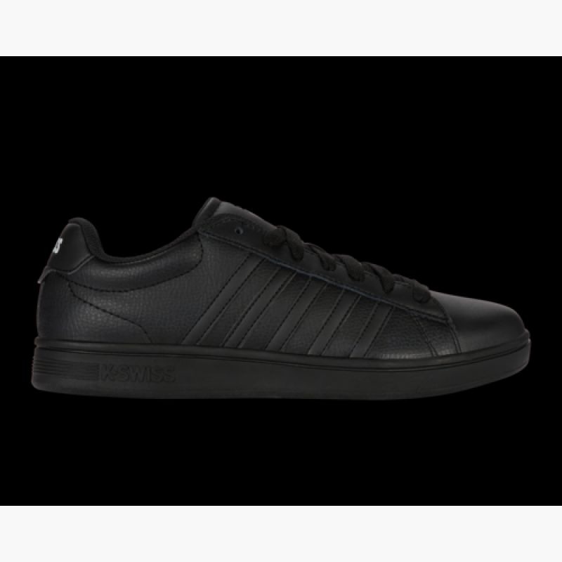 K-Swiss men's sneakers COURT TIEBREAK II BLACK/BLACK/BLACK-M (04413-010-M)