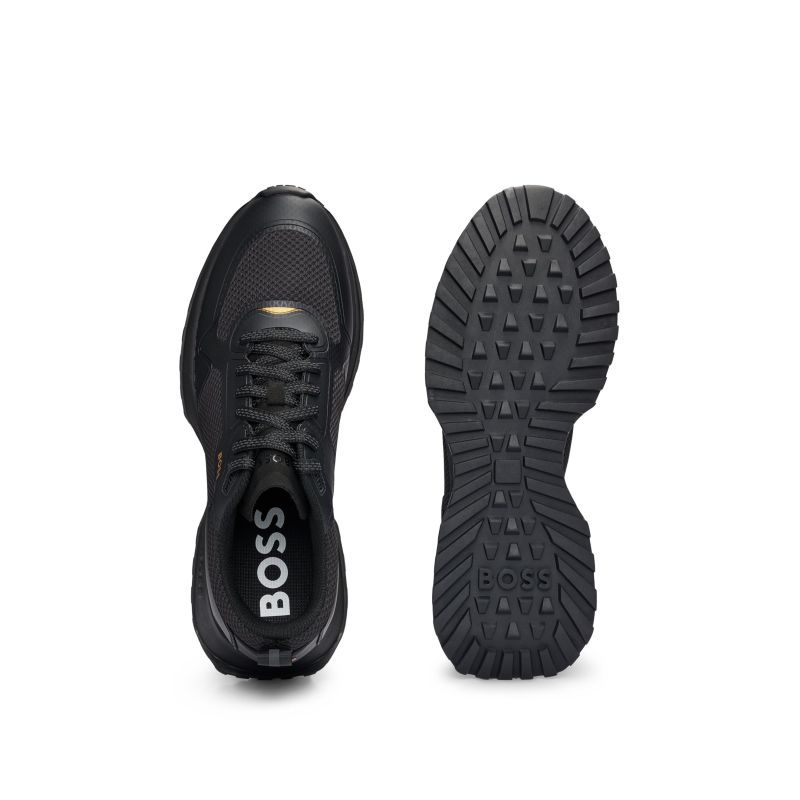 Meeste must jalatsid BOSS SNEAKER JONAH_RUNN_METH (50513195-009)