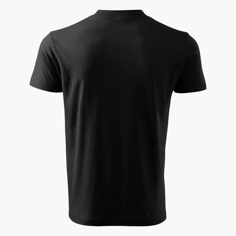 Malfini V-neck T-shirt M MLI-10201 black