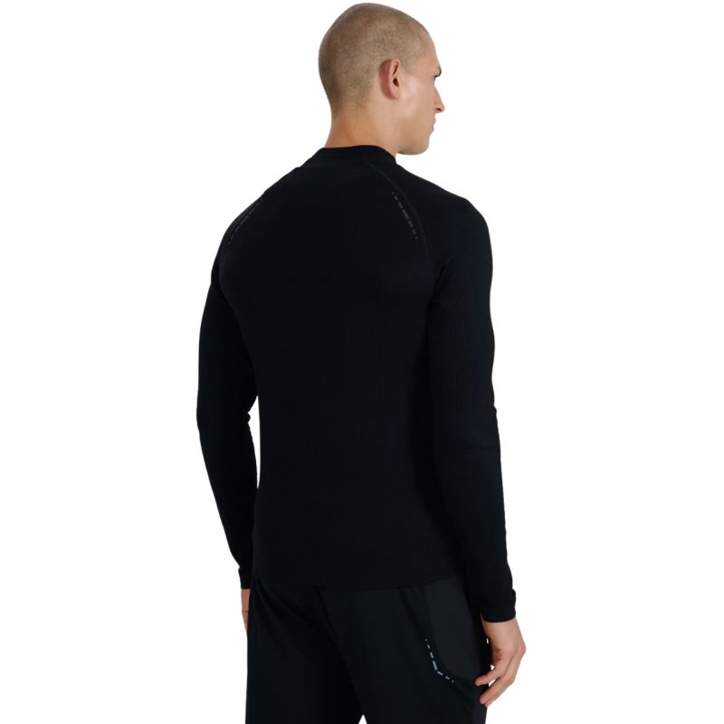 Men's longsleeve t-shirt 4F M417 deep black 4FWAW25TFLOM417 20S