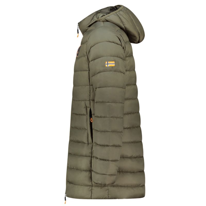 Geographical Norway men's jacket AMIGOMAP LONG HOOD DB KAKI MEN 233 KAKI (WZ5087H/GN-KAKI)