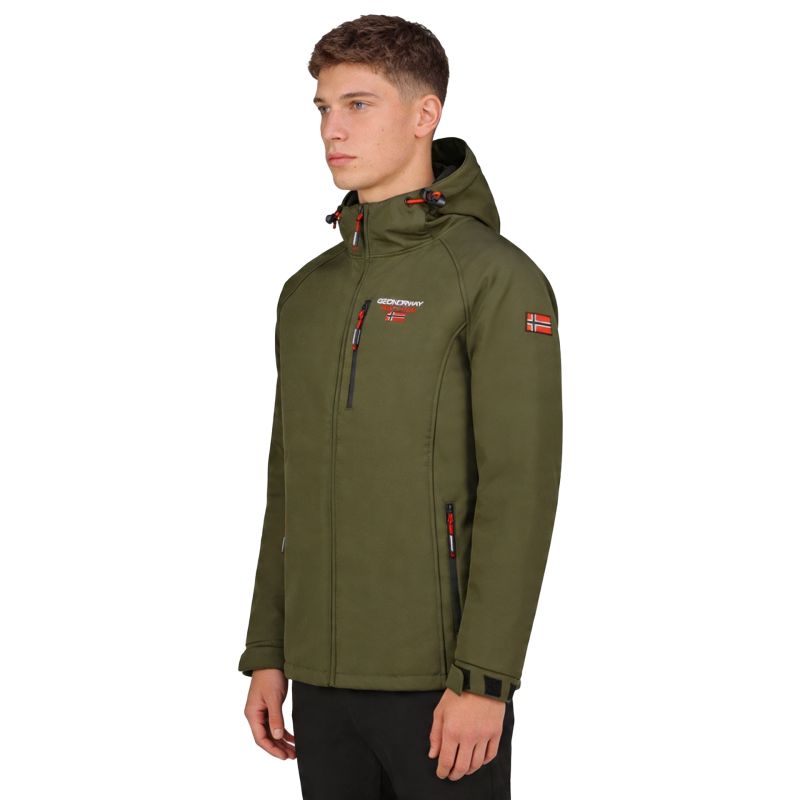 Geographical Norway Takito DB 009 M WY1161H/GN-Kaki Softshell Jacket