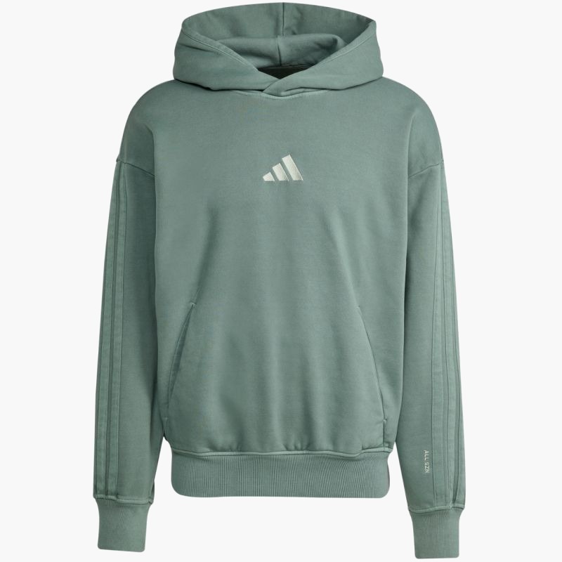 Мужская толстовка Adidas A SZN W FL HD JL6538 зеленый