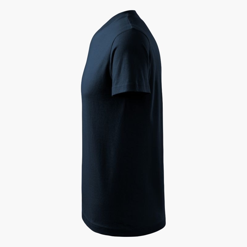 Malfini V-neck T-shirt M MLI-10202 navy blue