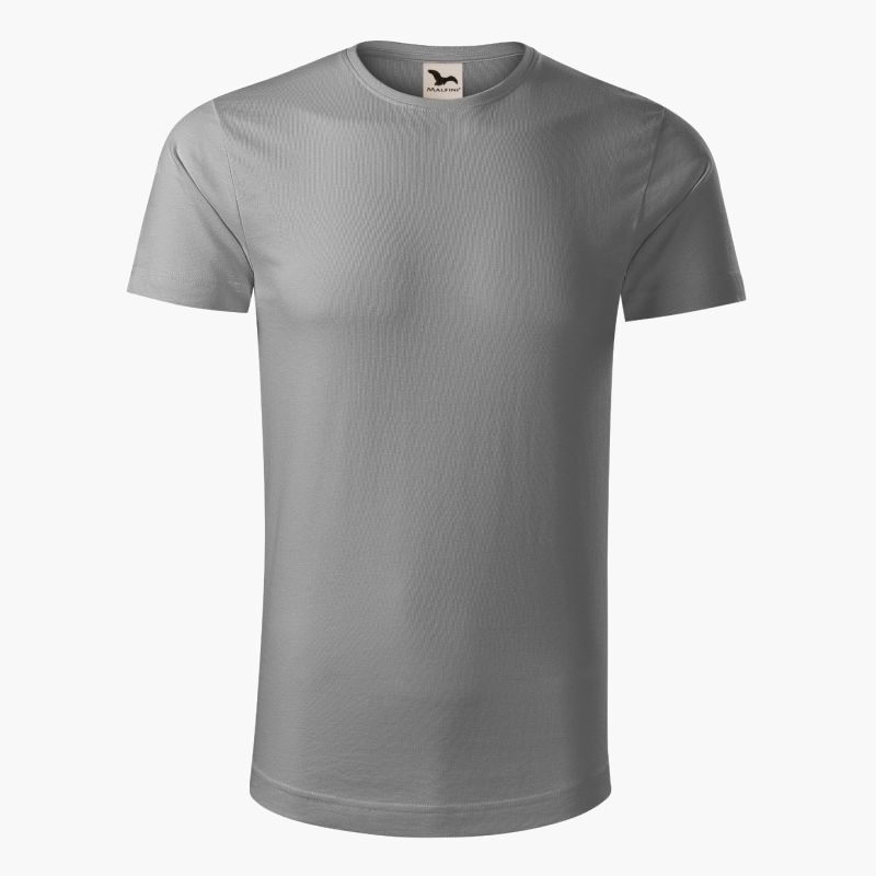 Malfini Origin (GOTS) T-shirt M MLI-17125 grey