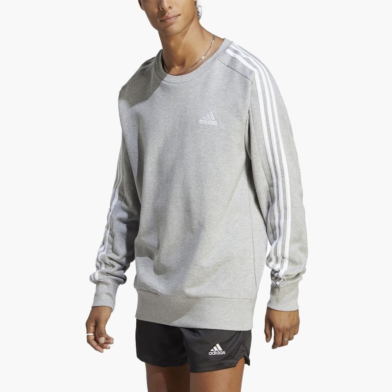 adidas Essentials French Terry 3-Stripes M IC9319 sweatshirt