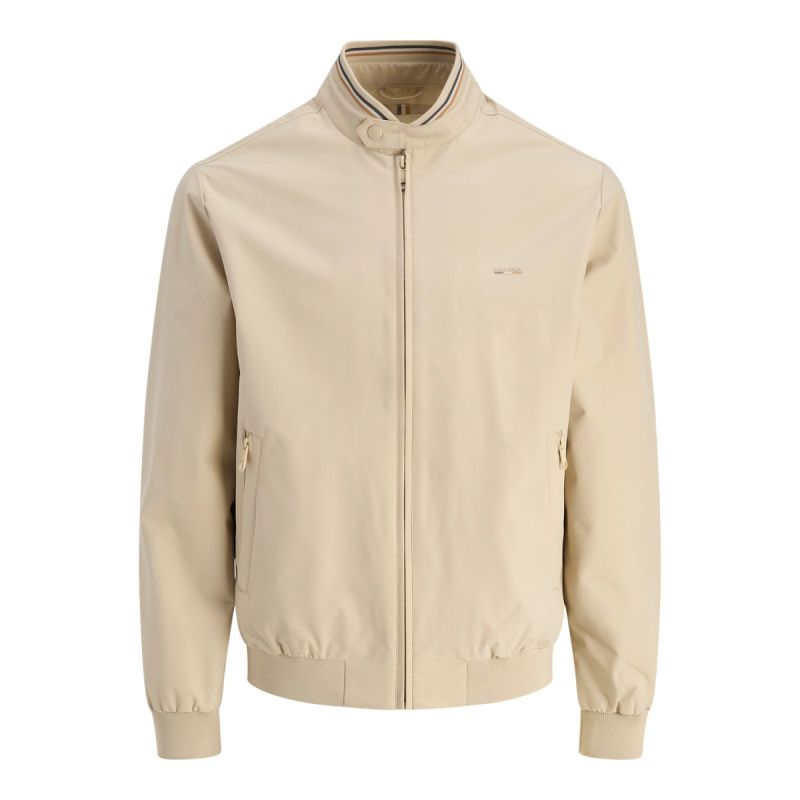 Jack&Jones men's jacket JPRBLUBRAD BOMBER JACKET SN 12273393 WHITE PEPPER