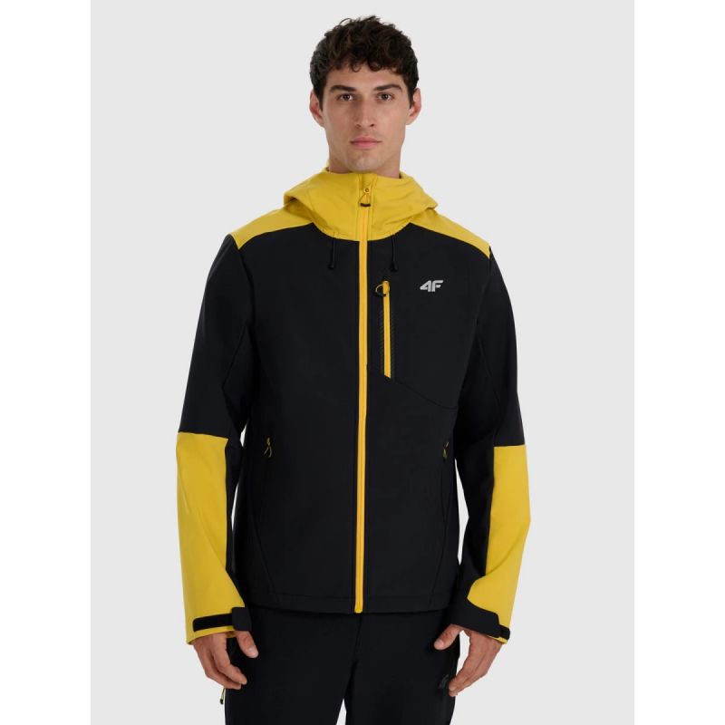 Men's 4F 4FRAW25TSOFM506-71S windproof membrane 8000 softshell jacket