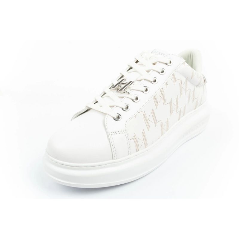 Karl Lagerfeld Kapri men's shoes sneakers natural leather white