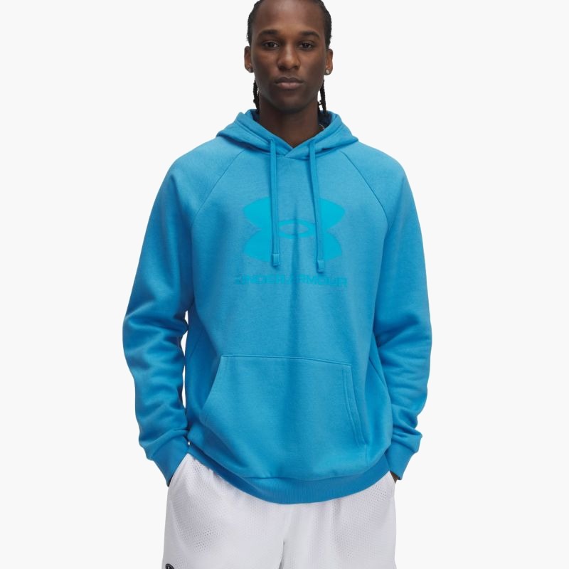 Мужская толстовка Under Armor Rival Fleece Logo HD M 1379758 452 синий