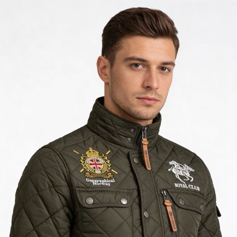 Geographical Norway BELIFICIO MEN 001 KAKI men's jacket (WY4492H/GN-KAKI)