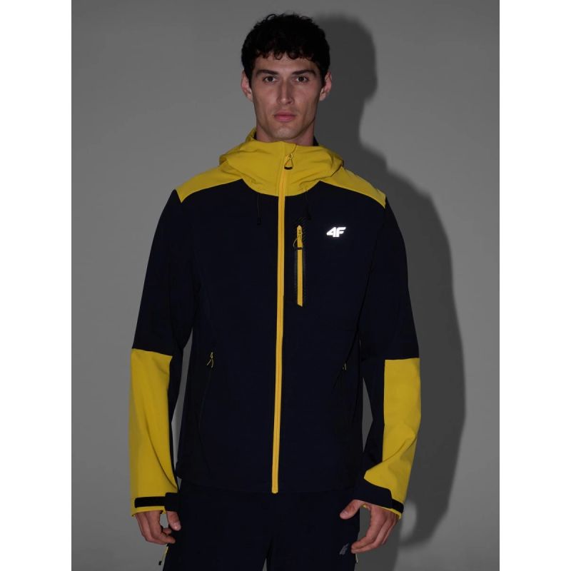 Men's 4F 4FRAW25TSOFM506-71S windproof membrane 8000 softshell jacket