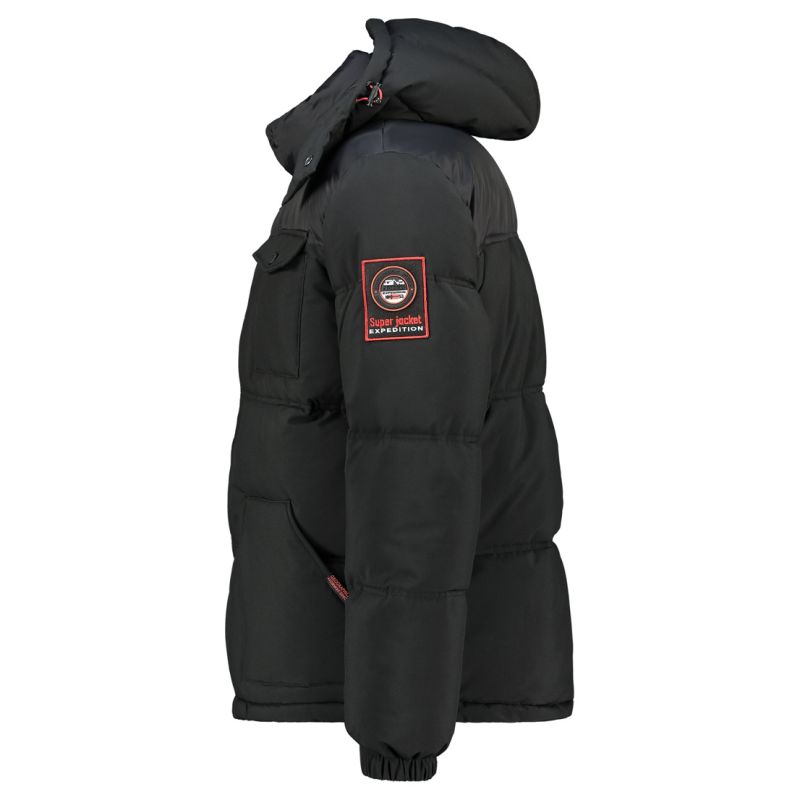 Geographical Norway men's jacket BAREDA DB BLACK MEN 096 BLACK (WY3882H/GN-NOIR)
